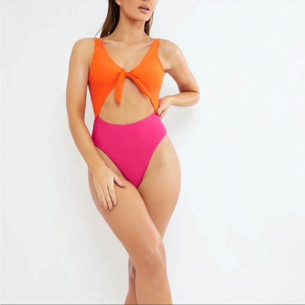 Sherbert swimsuit sz medium with cut out